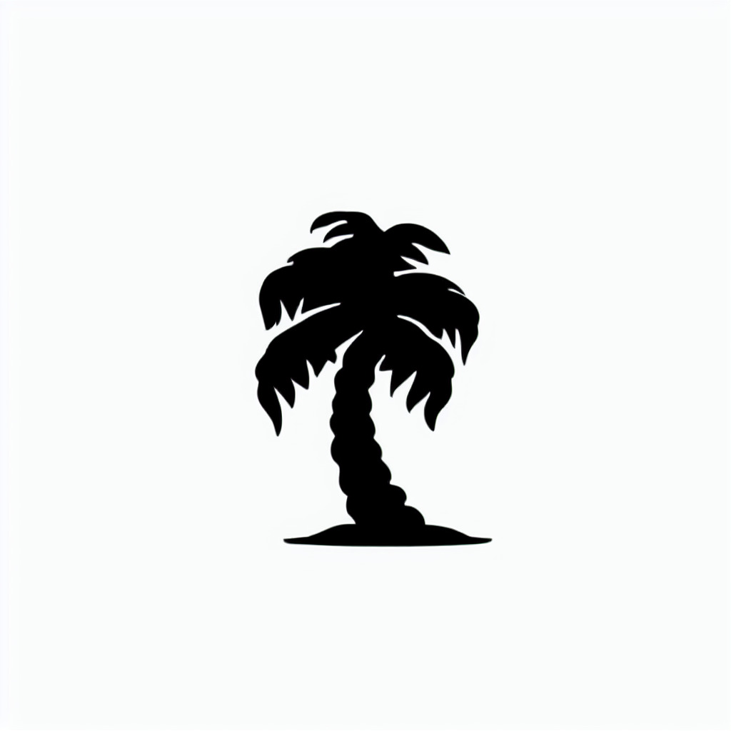 illustration of palm tree