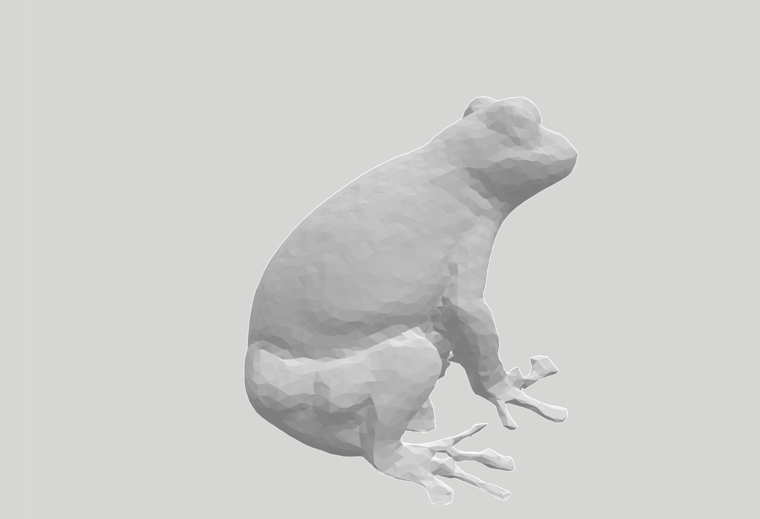 STL of frog