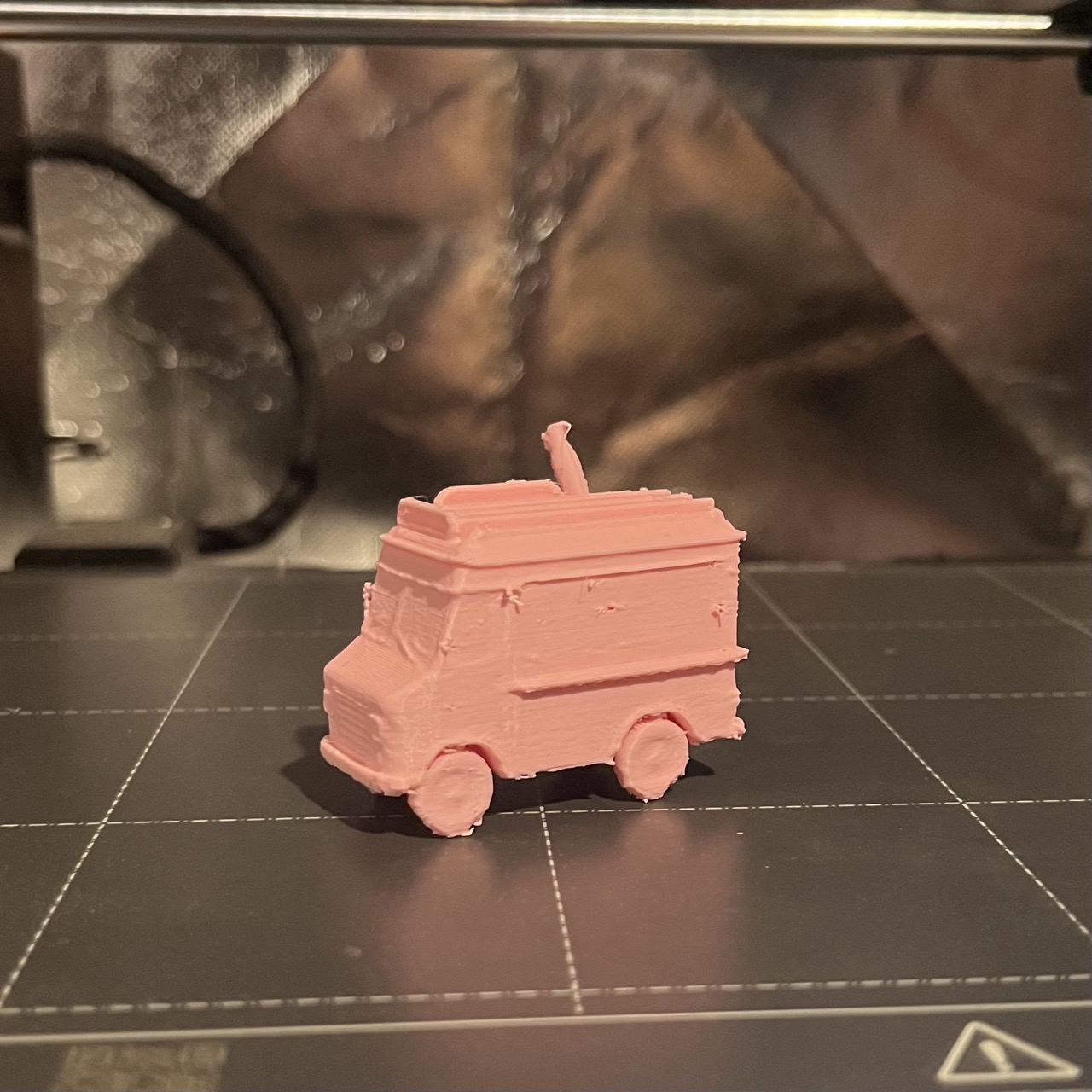 3D print of an ice cream truck