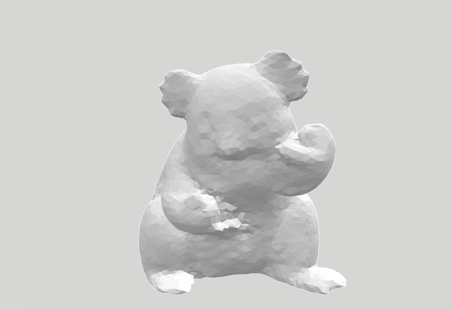 STL of koala